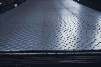 Лист рифленый 5х1500х6000 чечевица